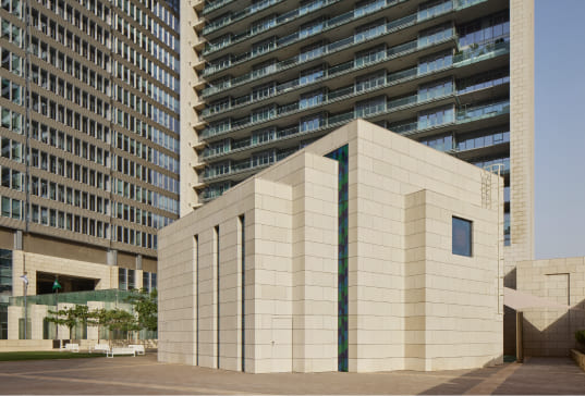 Luxury apartments interior at Burj Daman